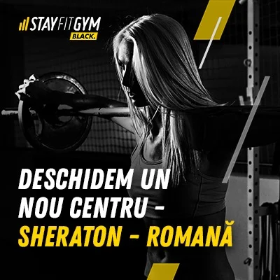 Deschidem un centru de fitness în locul unui casino - Stay Fit Gym Romană - Sheraton