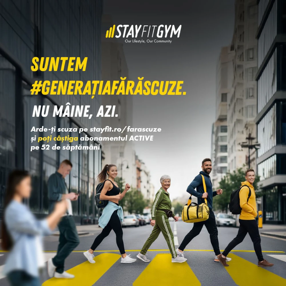 ANUL FĂRĂ SCUZE LA STAY FIT GYM