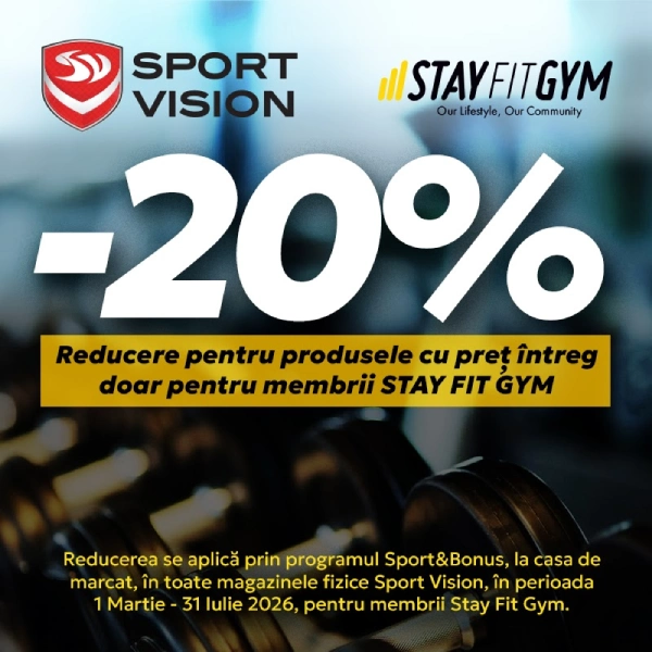 Beneficii Plus Sport Vision & Stay Fit Gym