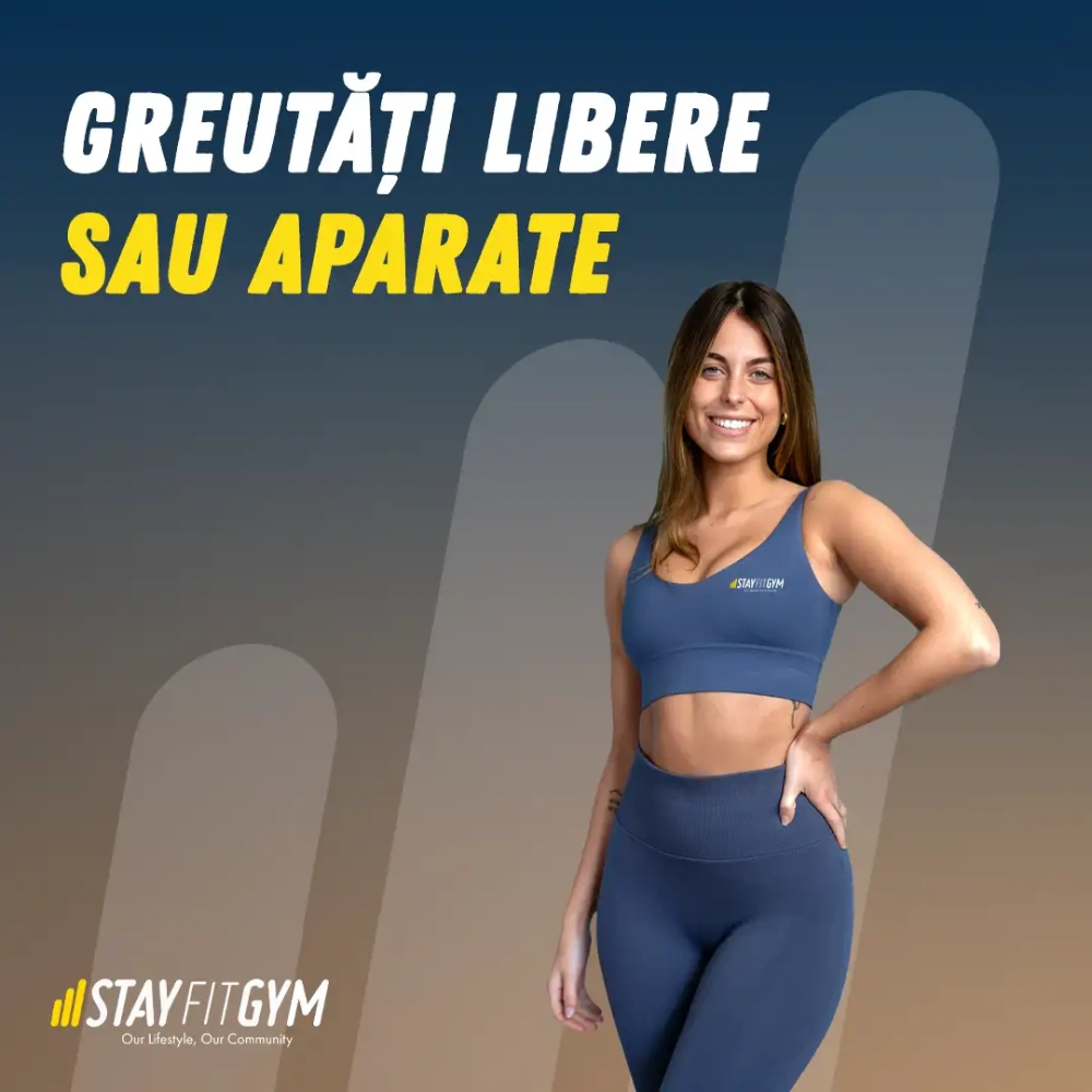 GREUTĂȚI LIBERE SAU APARATE? CE ALEGI LA SALĂ ȘI DE CE CONTEAZĂ